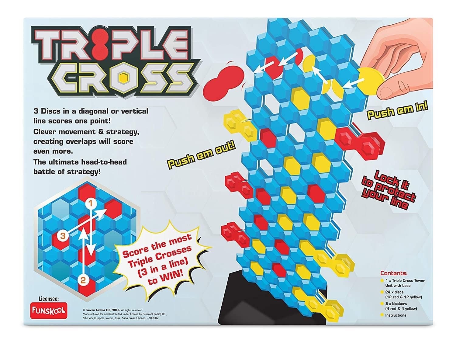 Funskool Triple Cross view 2