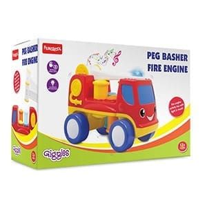 Giggle Peg Basher Fire Engine