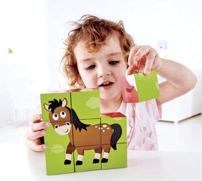 HAPE Farm Animal Puzzle Block