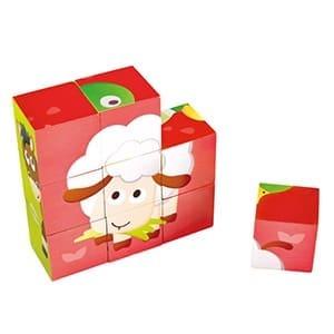 HAPE Farm Animal Puzzle Block