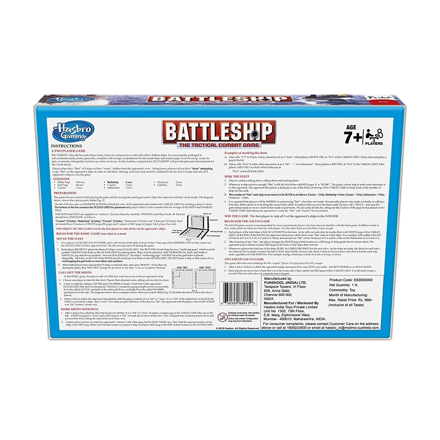 Hasbro Battleship Classic view 3