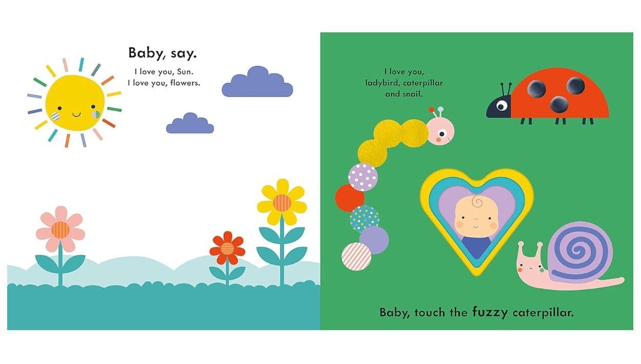 I Love You - Touch and Feel book