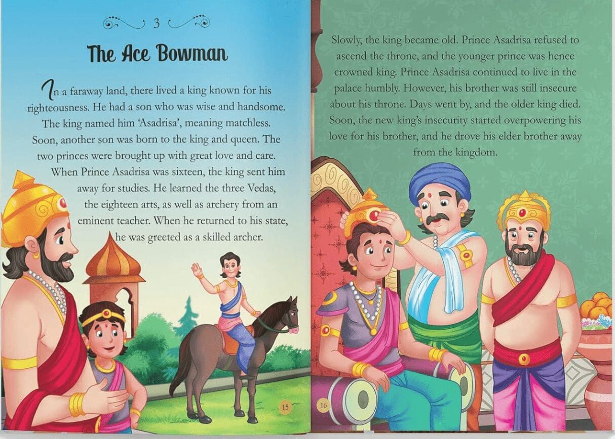 Illustrated Jataka Tales Book view 3