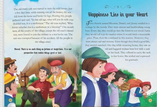 Illustrated Moral Stories Book view 3
