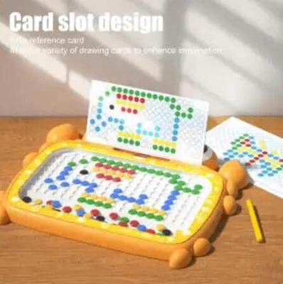 Magnetic Dot Art Drawing Board for Kids Large Crab Magnetic