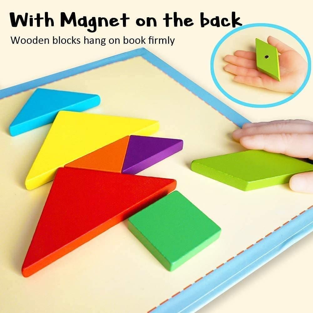 Magnetic Tangram Puzzle