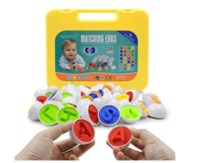 Matching Eggs 26PCS ABC Alphabet Color Sorter