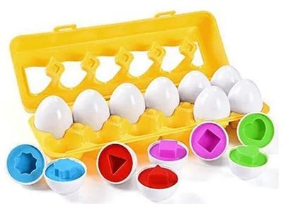 Matching Eggs Numbers & Colors