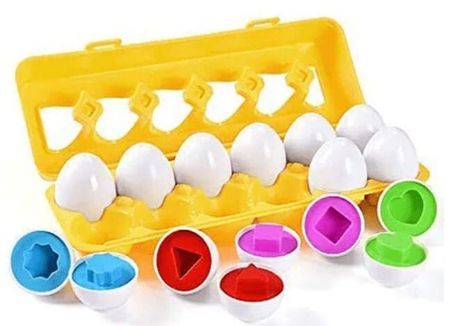 Matching Eggs Numbers & Colors