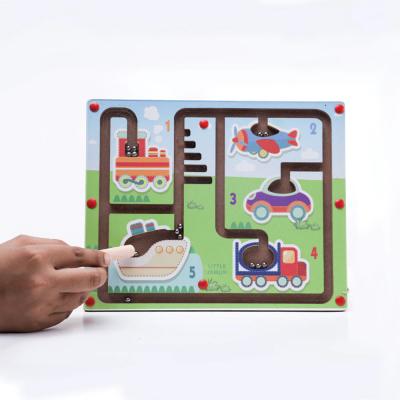 Modes of Transport Magnet Maze Board