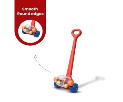 OK Play Push & Pull Stick Wheel
