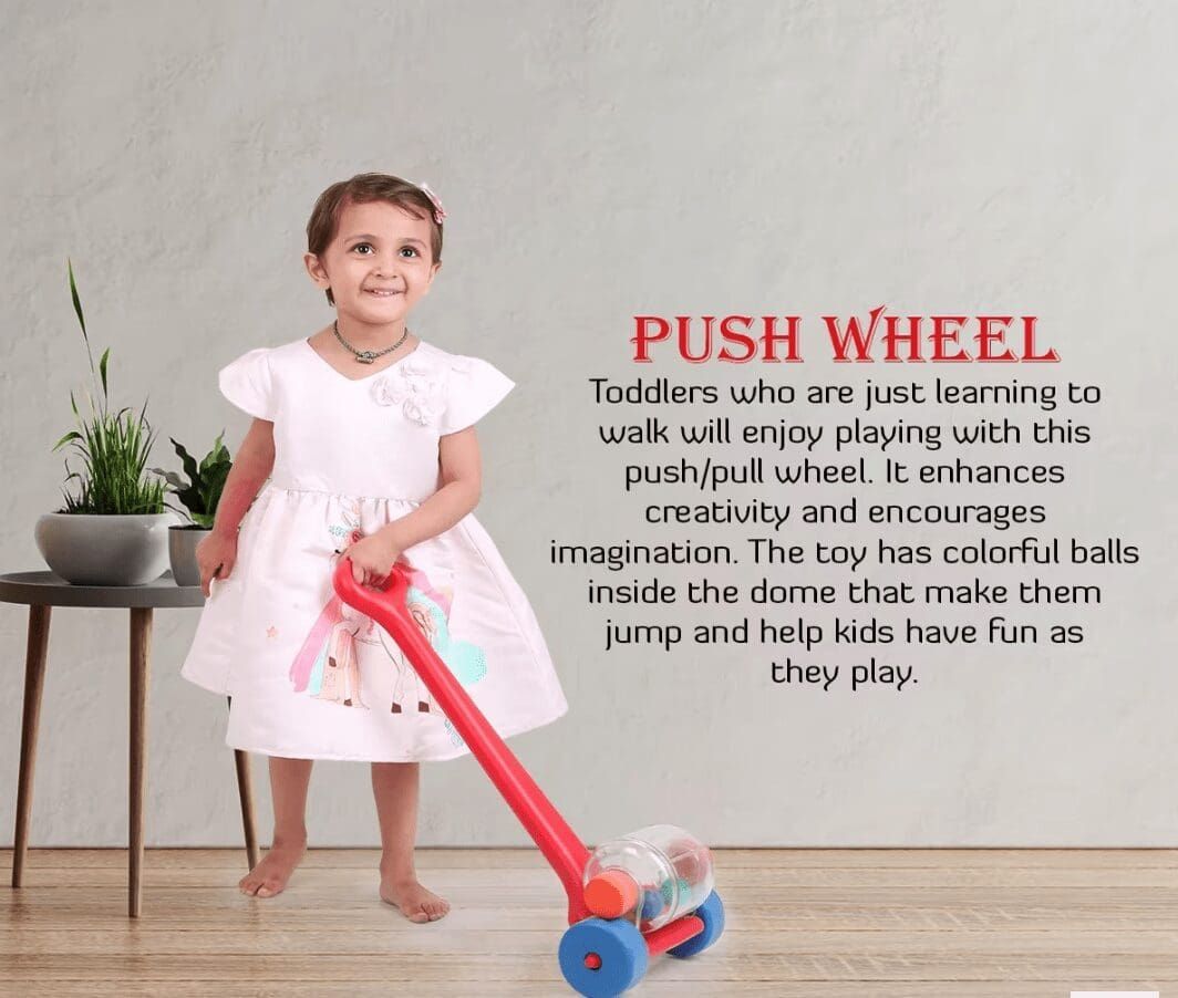 OK Play Push & Pull Stick&nbsp;Wheel view 7