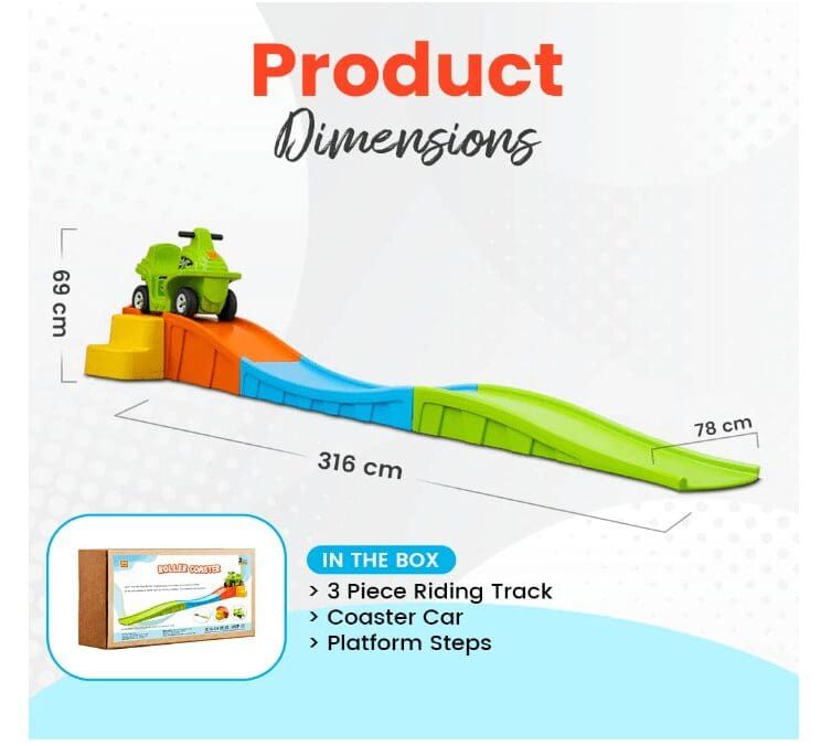 Ok Play Up & Down Roller Coaster view 2