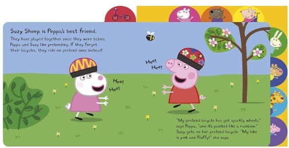 Peppa Pig: Peppa and Friends Book view 3