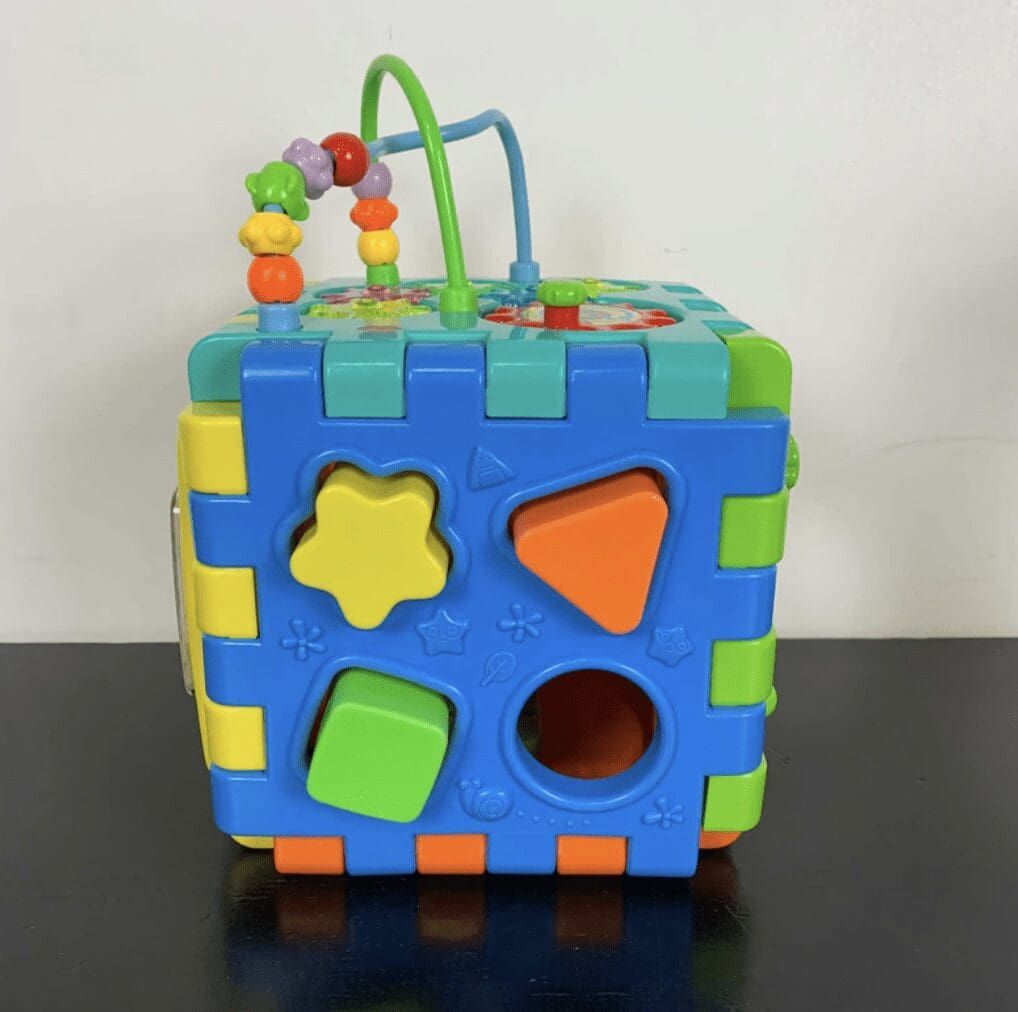 Plastic Activity Cube view 2