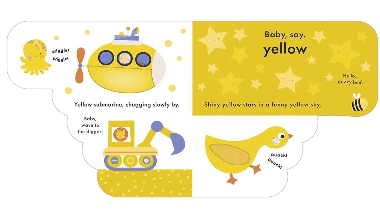 Rainbow - Touch and Feel book