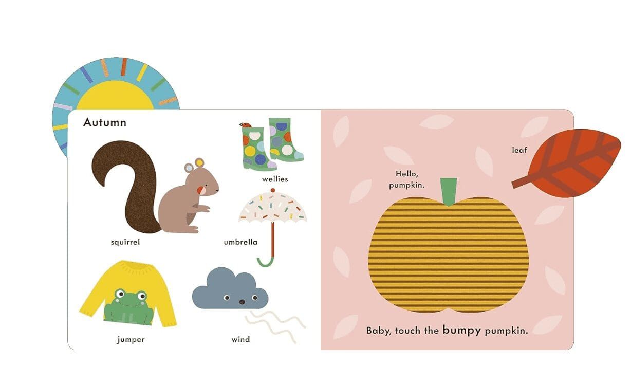 Seasons - Touch and Feel book