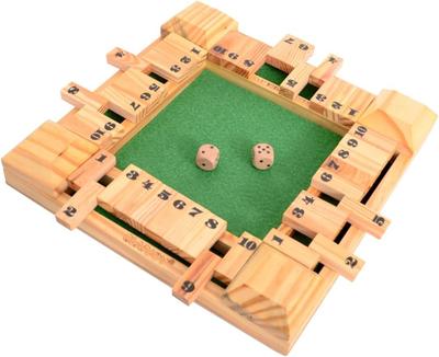 Shut the Box Wooden Toy