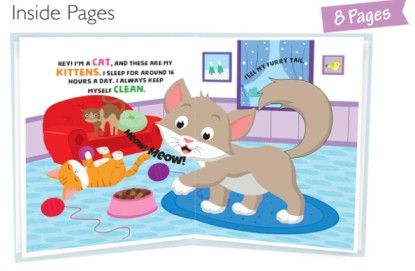 Touch and Feel Pet Animals Book