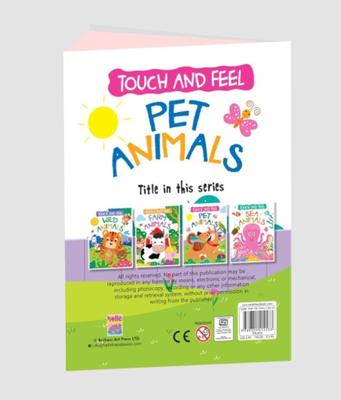 Touch and Feel Pet Animals Book