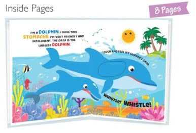 Touch and Feel Sea Animals Book