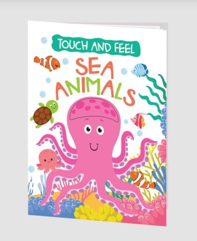 Touch and Feel Sea Animals Book view 4