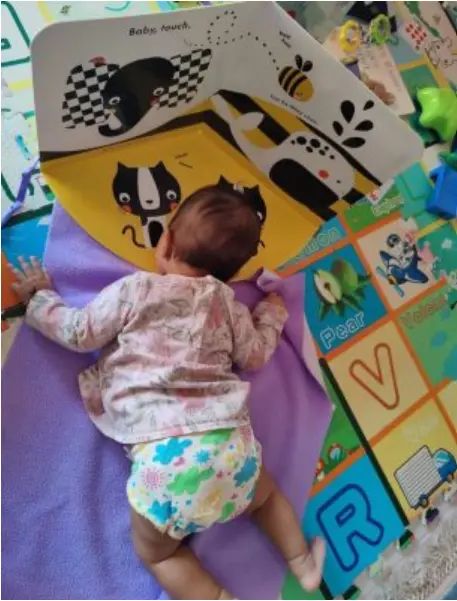 Tummy Time - Touch and Feel Book
