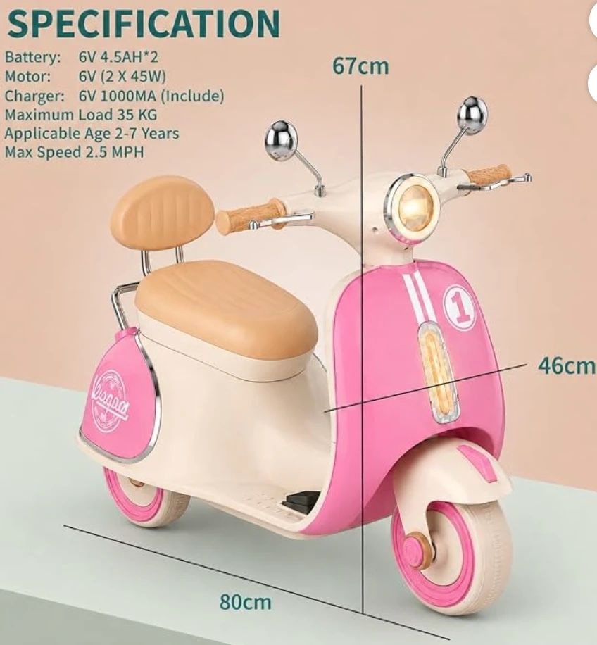 Vespa Scooter view 2