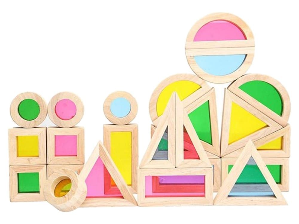 Wooden Colourful Kaleidoscope view 4