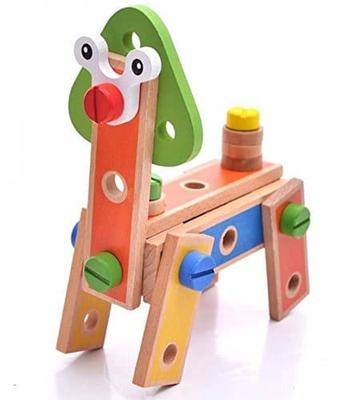 Wooden DIY Mechanix building Blocks