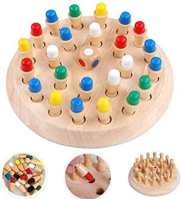 Wooden Memory Chess