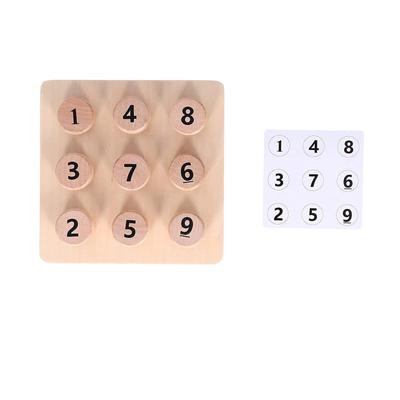 Wooden Screw math toy