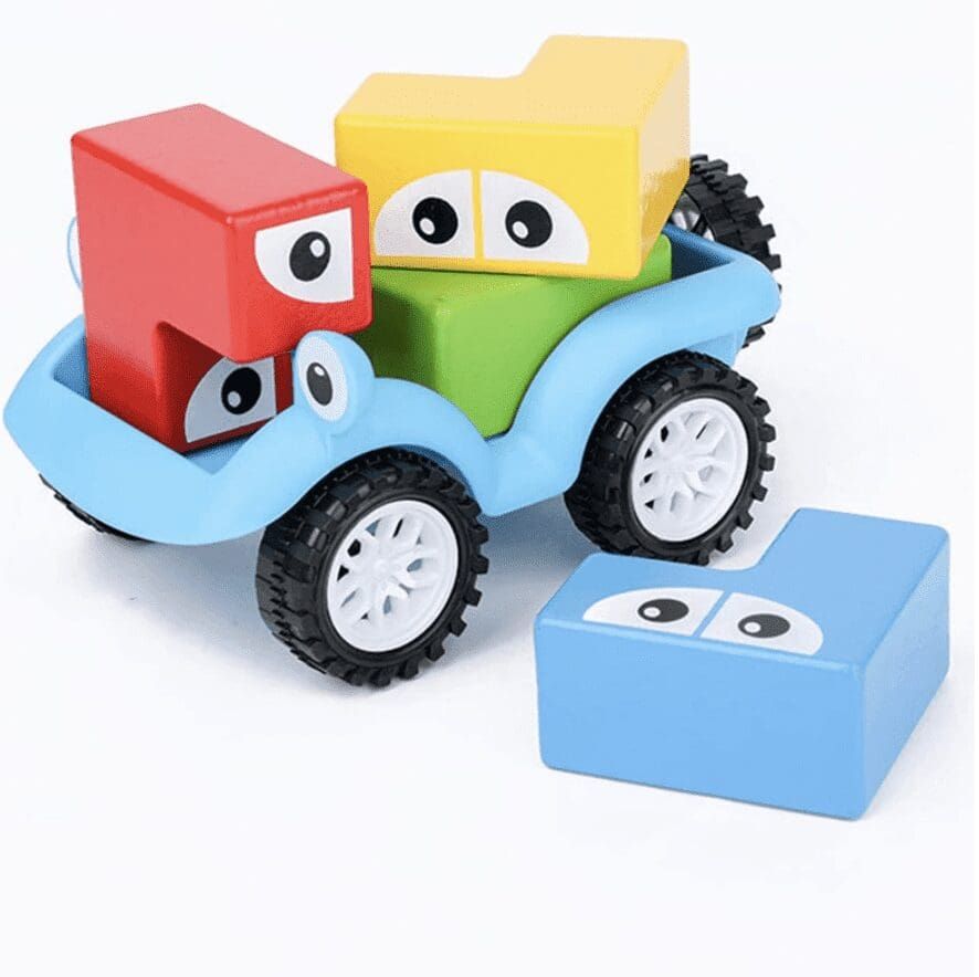 Wooden Smart Interest Car view 2