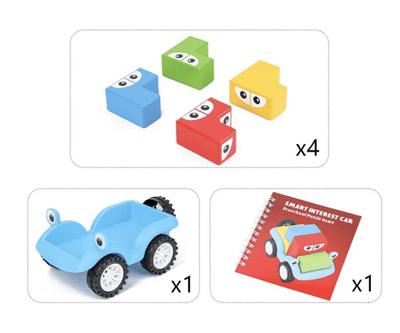 Wooden Smart Interest Car